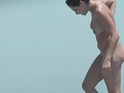 a few shots from the girl who was in front of me in my favourite nudist beach.