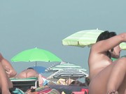 cute wht gay cpl pick-up big blk dude at nude beach