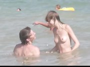 girl nudist masturbation at beach