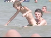 girl nudist masturbation at beach