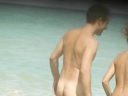 guy spreading ass on nude beach