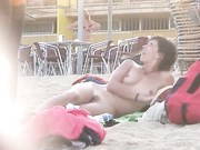 Huge Tits at Nude Beach