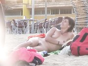 Huge Tits at Nude Beach