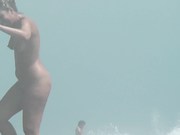 Nude Beach - Horny Exhibitionist Couple