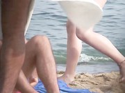 TheBeachWatch 13 Beach babe nudist girl anal dildo play